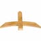 Ekena Millwork Bellingham Rough Sawn Timber Gable Bracket, Western Red Cedar, 36"W x 21"H x 2"D x 4"F, 14/12 Pitch GBW036X21X0204BEL00RWR - alternate 5